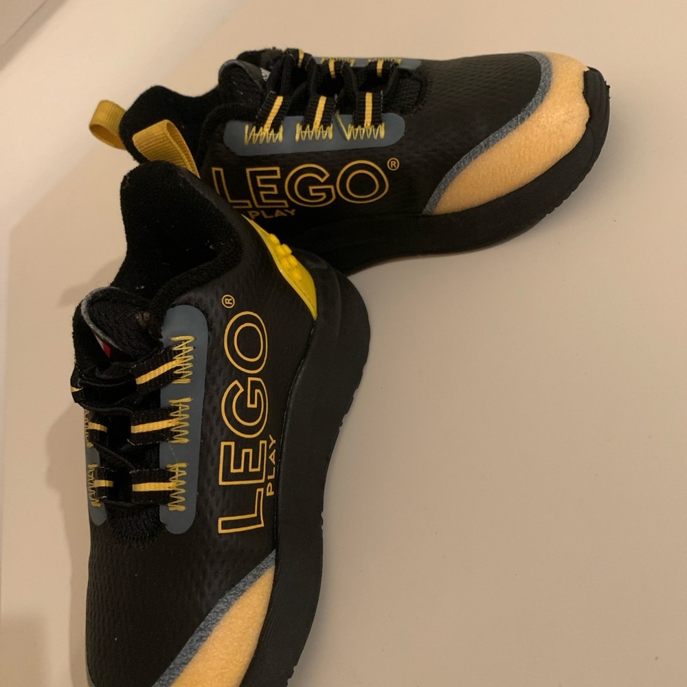 LEGO Play Black and Yellow Sneakers